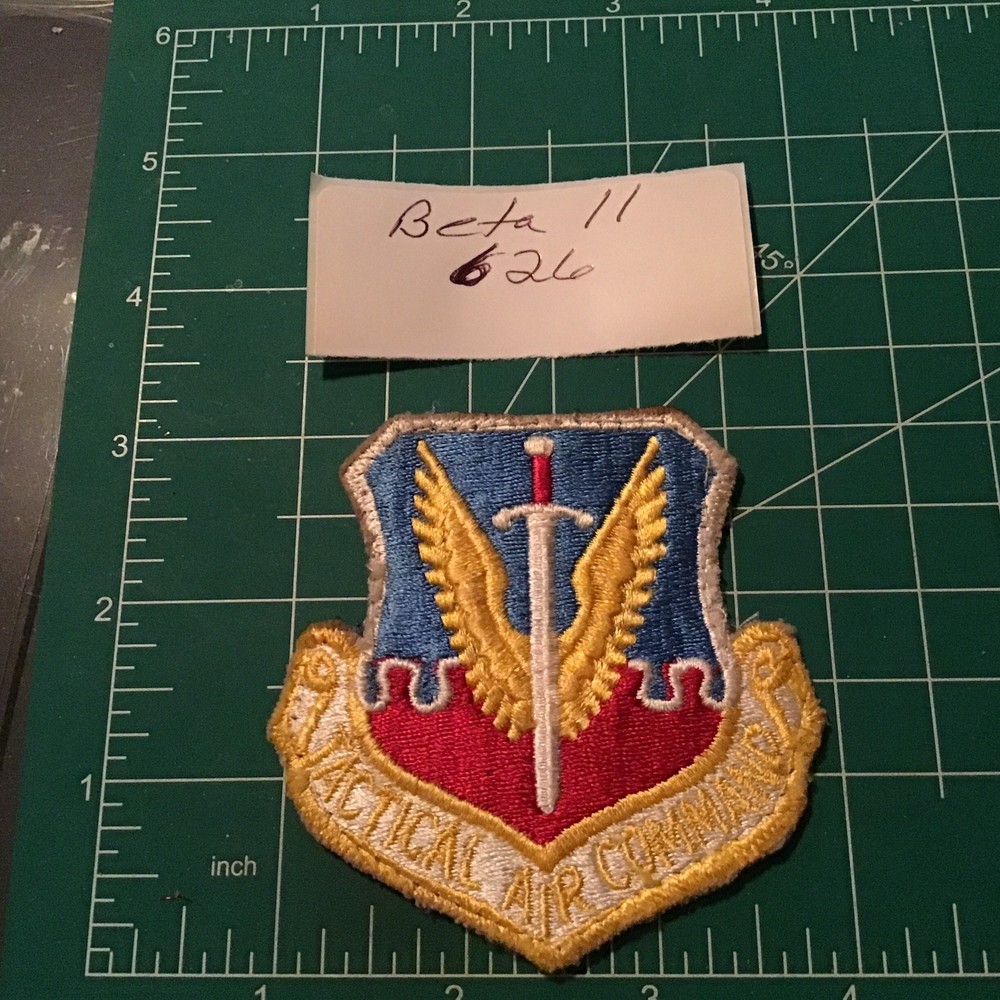 Tactical Air Command Patch, Used