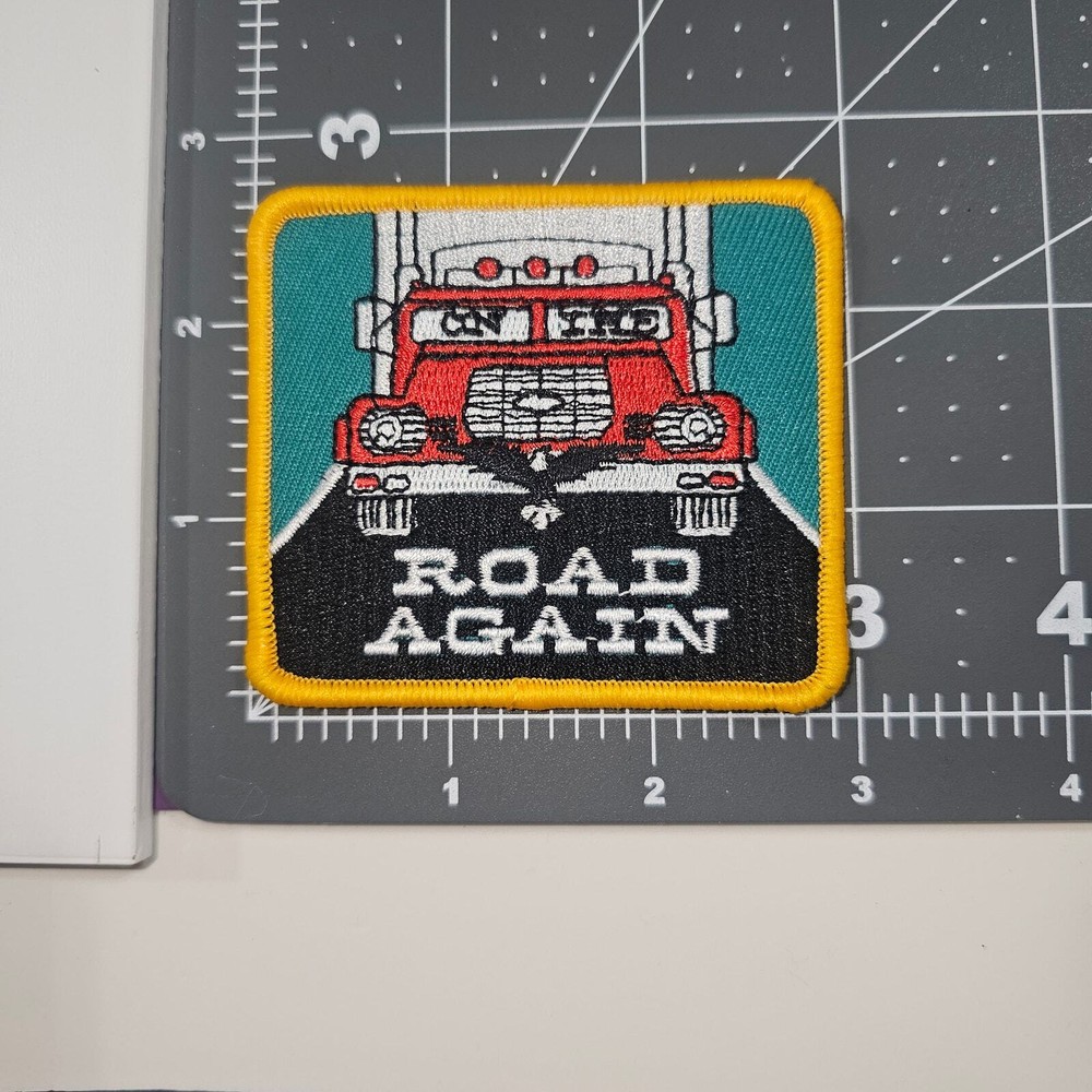 On The Road Again Iron-On Patch