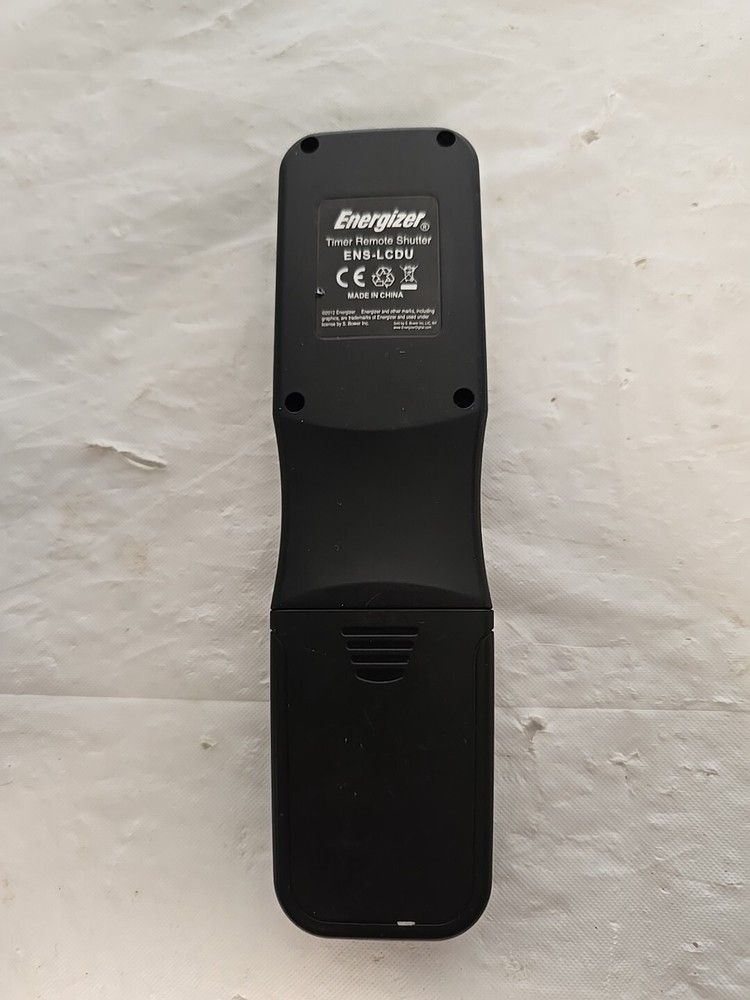 Energizer ENS-LCDU Multi-Fit LCD Timed Remote Shutter (Black) Remote Only