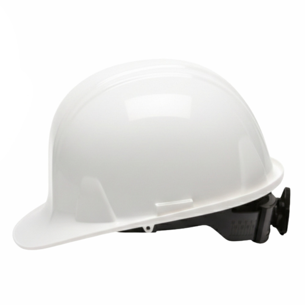 White Hard Hat 4 Point Ratchet Headband, ANSI Type 1 Class E