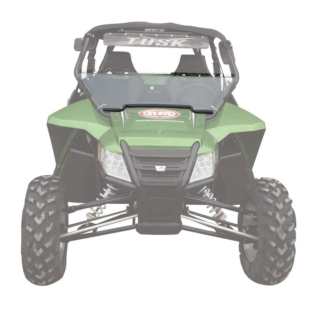 Tusk UTV Half Windshield for Arctic Cat and Textron Wildcat Models