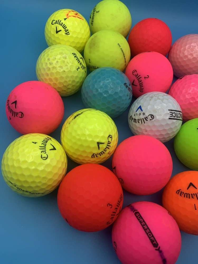 Used Callaway Golf Balls (18) [A]