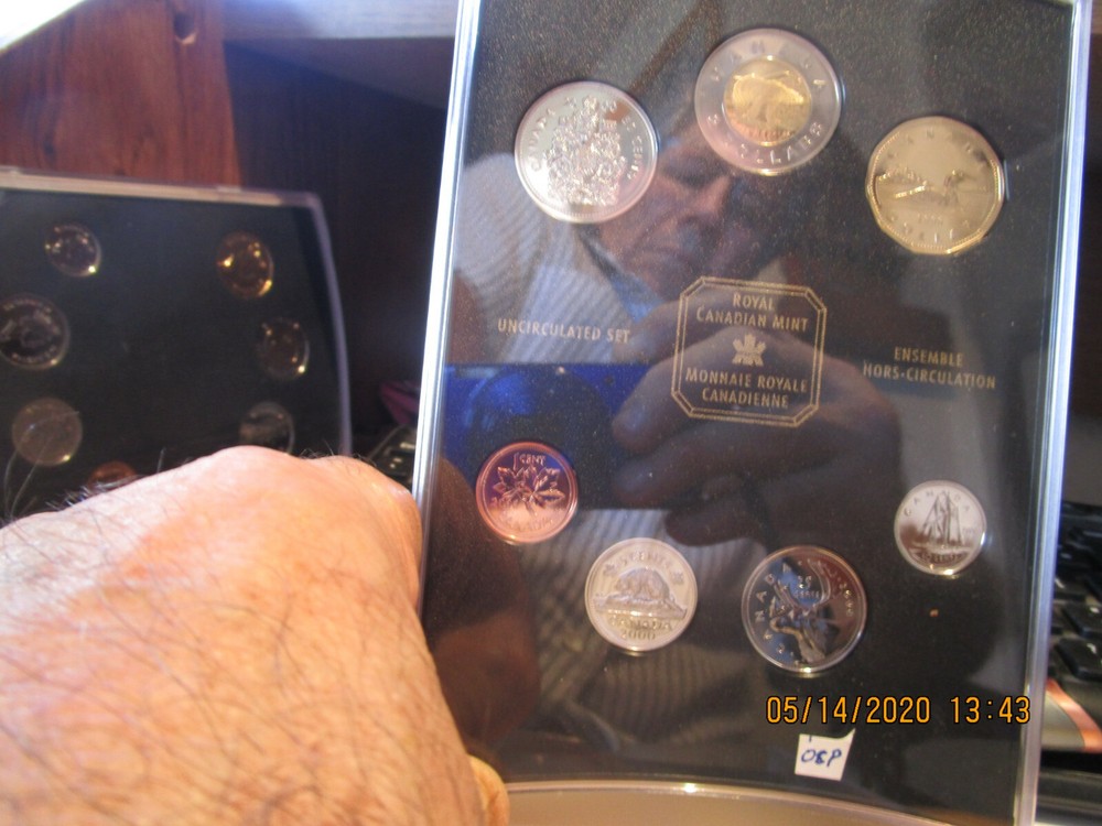2000 Royal Canadian Uncirculated  Proof Set +++++ (7)
