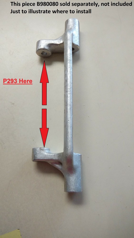 Pullman Holt Lug Axle 7.75" B932152 for Floor Machine