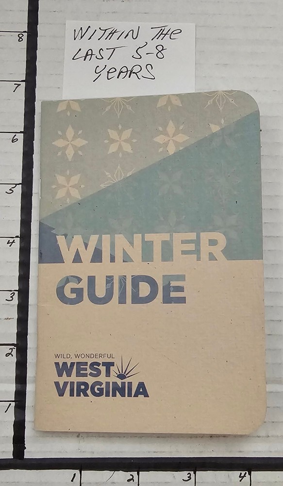 WEST VIRGINIA 20P WINTER GUIDE. (5-7 YEARS). MINT