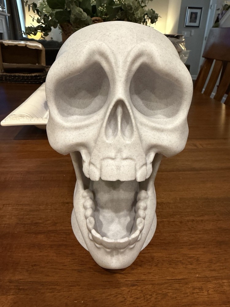 Skull Game Controller/Headset Holder Stand