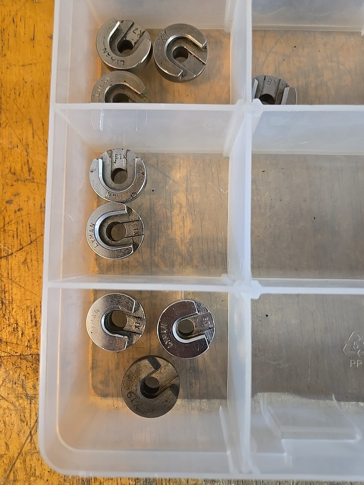 LYMAN SHELL HOLDER X Multiple sizes available (Sold Individually)