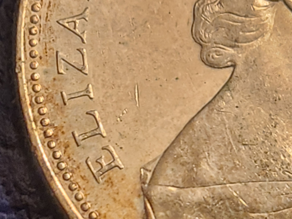 1966 Canada Silver Dollar Uncirculated Toned