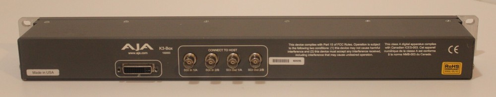 AJA K3-Box Breakout Box for KONA 3