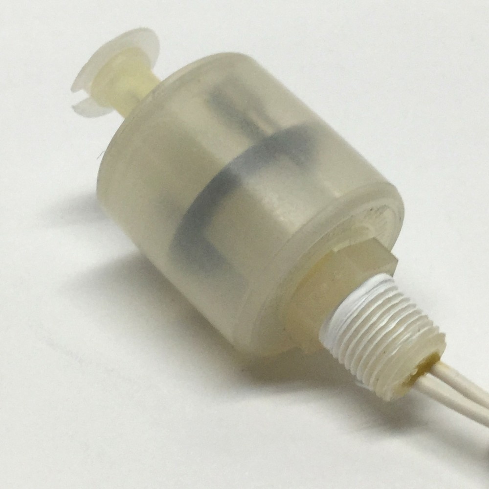 Compac 10-782-KR Liquid Level Float Switch Sensor 50W, 1/8" NPT, PVDF Kynar