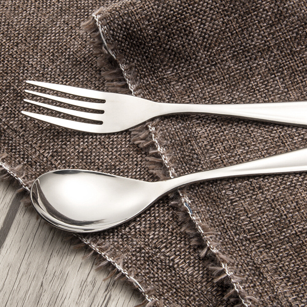 Lixada Titanium Dinner Fork and Spoon Outdoor Picnic Flatware Cutlery Set