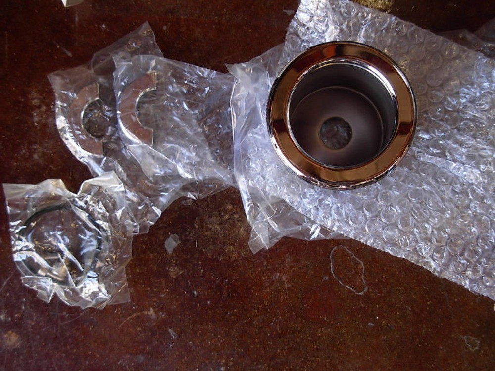 CHROME MNI GAUGE/SPEEDO MOUNT
