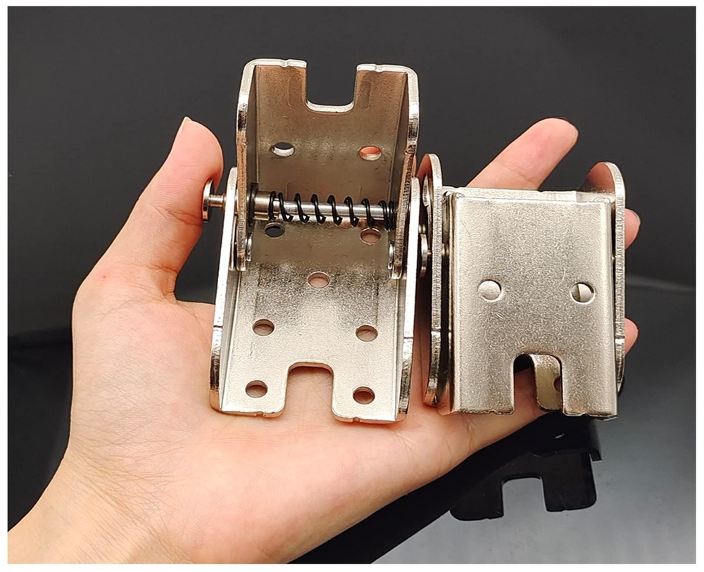 2 PCS Iron Folding Frame Self-Locking Hinge Extension Rack No Brakes Support