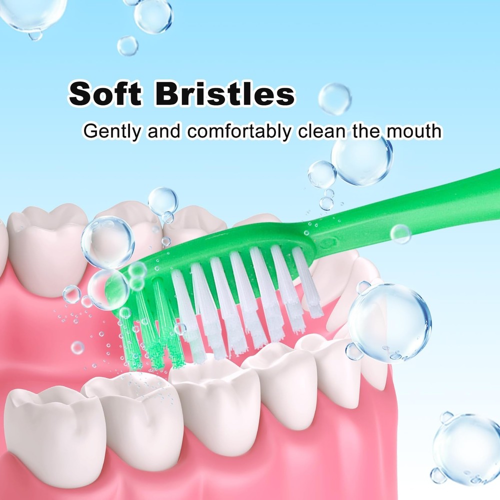 30pcs Disposable Toothbrushes with Toothpaste,Single Use Toothbrush with Toot...