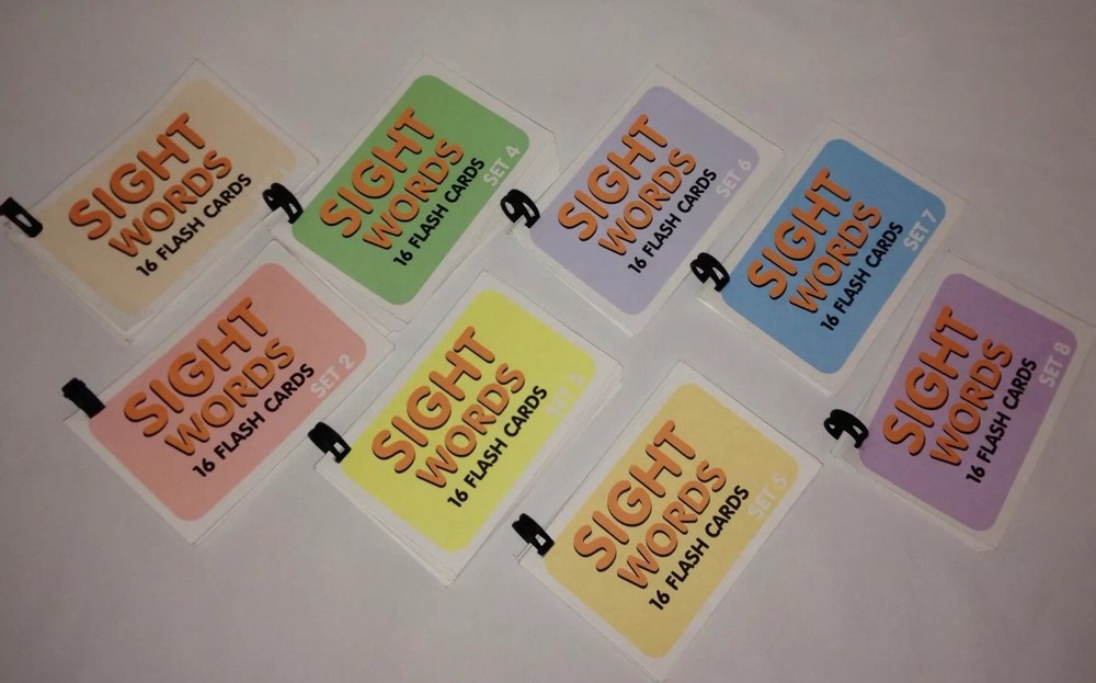 Sight Word - Flash Card Sets