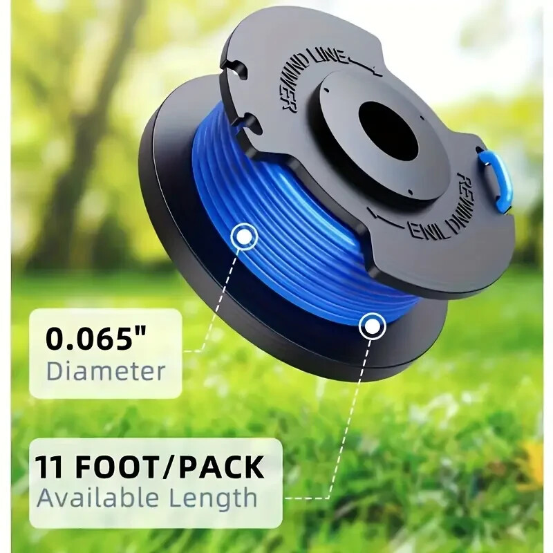 4 Pack Hart SPOOLS with .065" LINE Fits all HART auto feed string trimmers