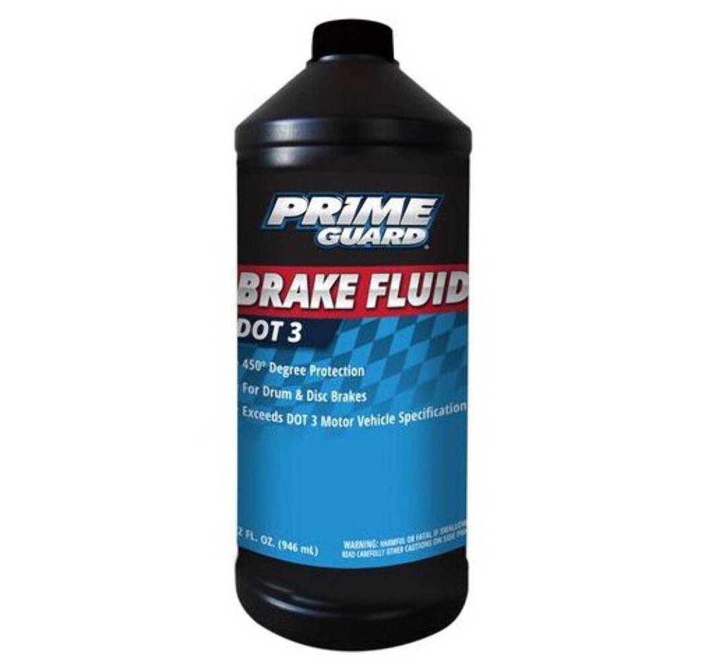 Prime Guard Brake Fluid DOT 3 32oz