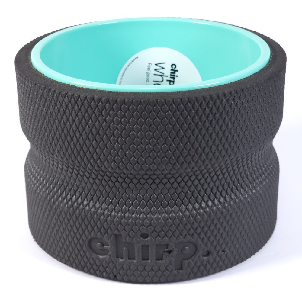 CHIRP Wheel + Plus 6" Deep Tissue Back Rolling Exercise Foam Roller Replacement