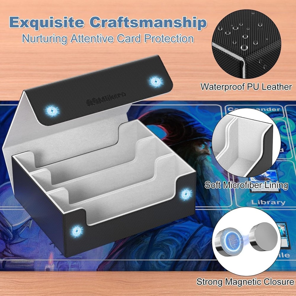 Protective Commander Deck Box for Sport Cards