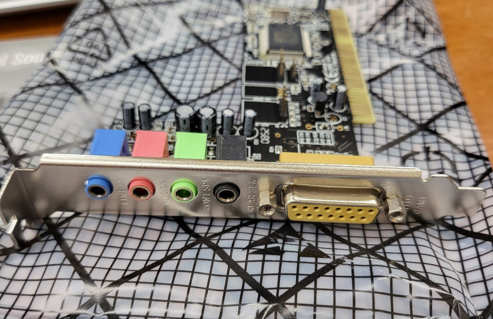 4 Channel PCI Sound Card