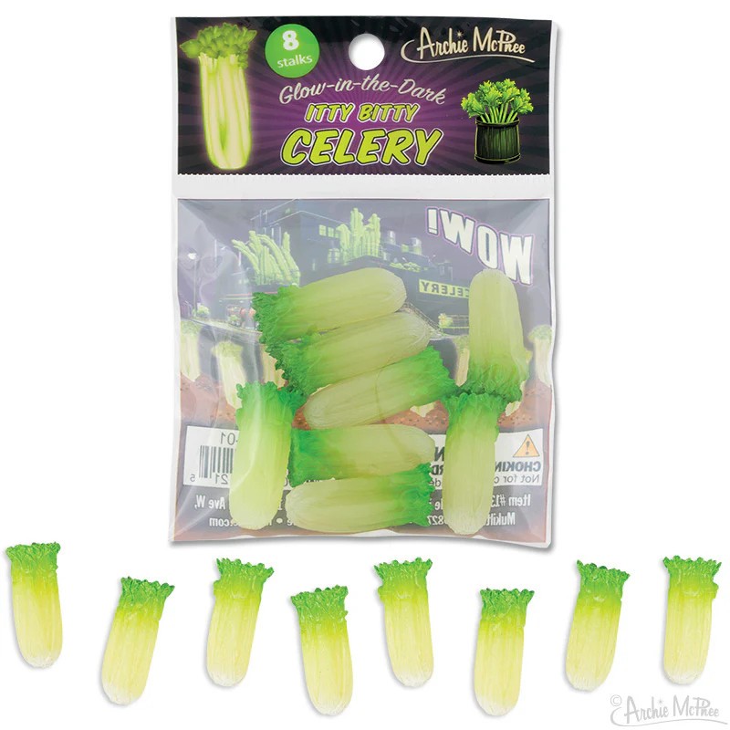 Archie McPhee Itty Bitty Glow Celery