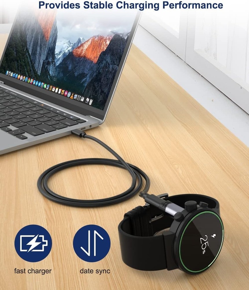 Versatile USB C Charging Cable Converters for Garmin Fenix 8, Forerunner Models