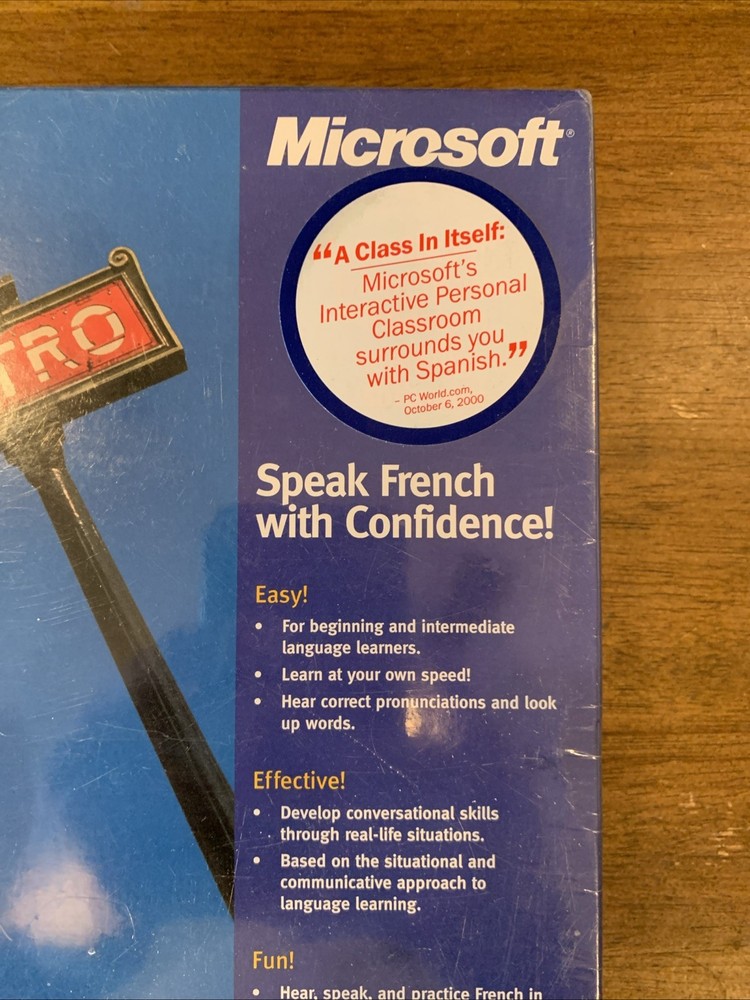 Microsoft Encarta Language Learning: French Deluxe [CD-ROM]