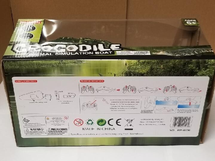 Crocodile Remote Control Boat