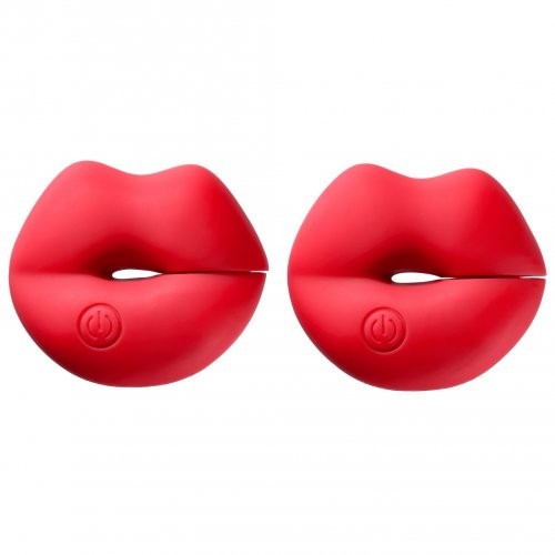 Mini Lips Vibrating Nipple Clamps