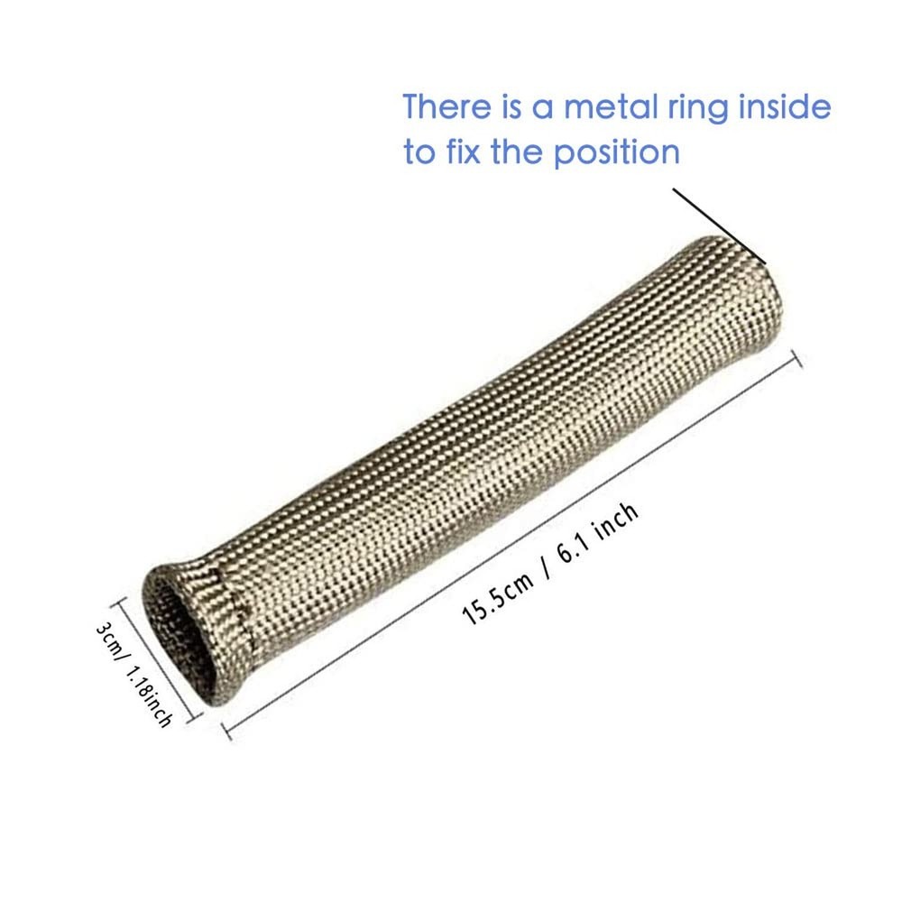 Spark Plug Wire Heat Shield 8pcs 2500° Spark Plug Heat Shield Sleev... Fast
