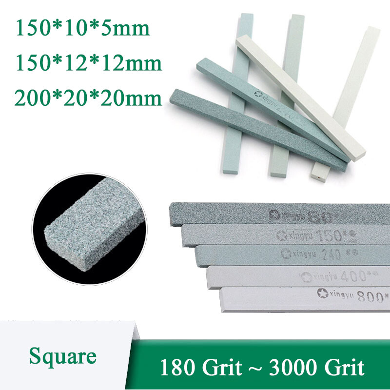 Knife Sharpener Dual Sharpening Stone Fine Medium Grit Whetstone Various Sizes