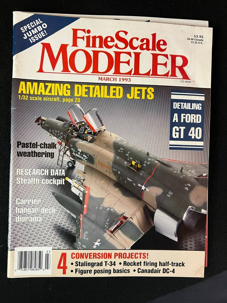 Fine Scale Modeler Magazine March 1993