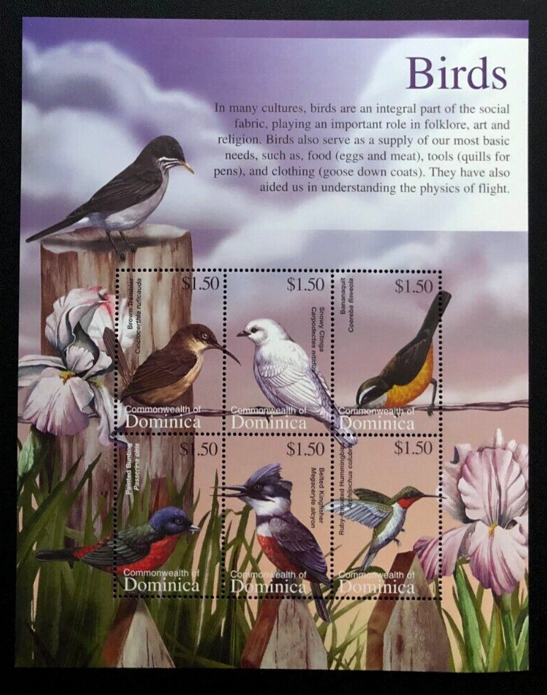 DOMINICA 2002 BIRDS Sc 2378 MNH