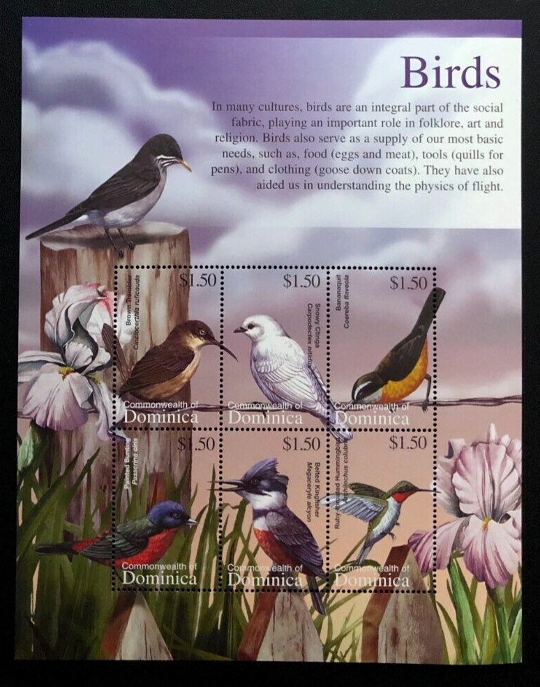 DOMINICA 2002 BIRDS Sc 2378 MNH