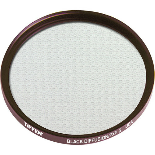 Tiffen 49mm Black Diffusion FX 2 Filter Black Halation Diffusion Filters 49BDFX2