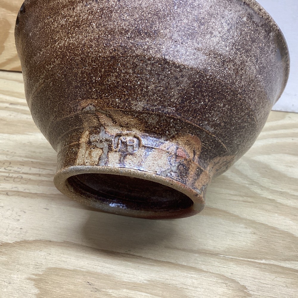 MAZE HILL ~STUDIO POTTERY~6” FOOTED BOWL~EUC!!