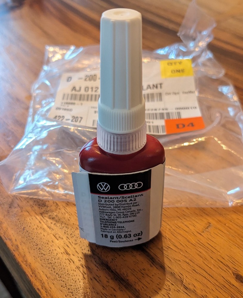 NEW Audi D-200-005-A2 Thread Sealant