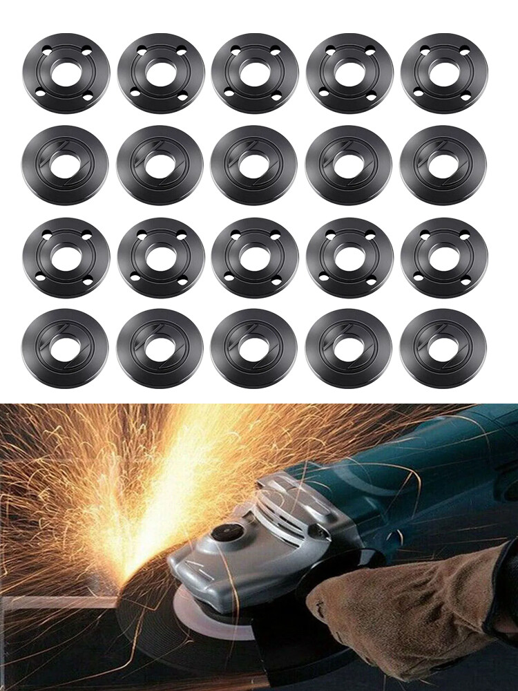 20PC 5/8-11 Angle Grinder Flange Lock Inner Outer Nut Power Tool