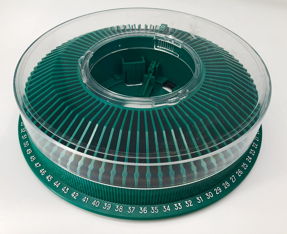 New Slide Tray Carousel, Green