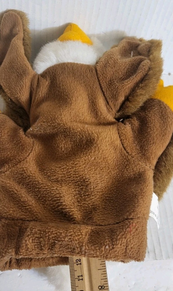 Vinatge Platte River Brown Bald Eagle Hand Puppet
