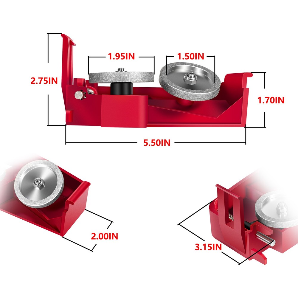 Slicer Sharpener Assembly for Berkel X13 Series，Replace 01-404675-01158