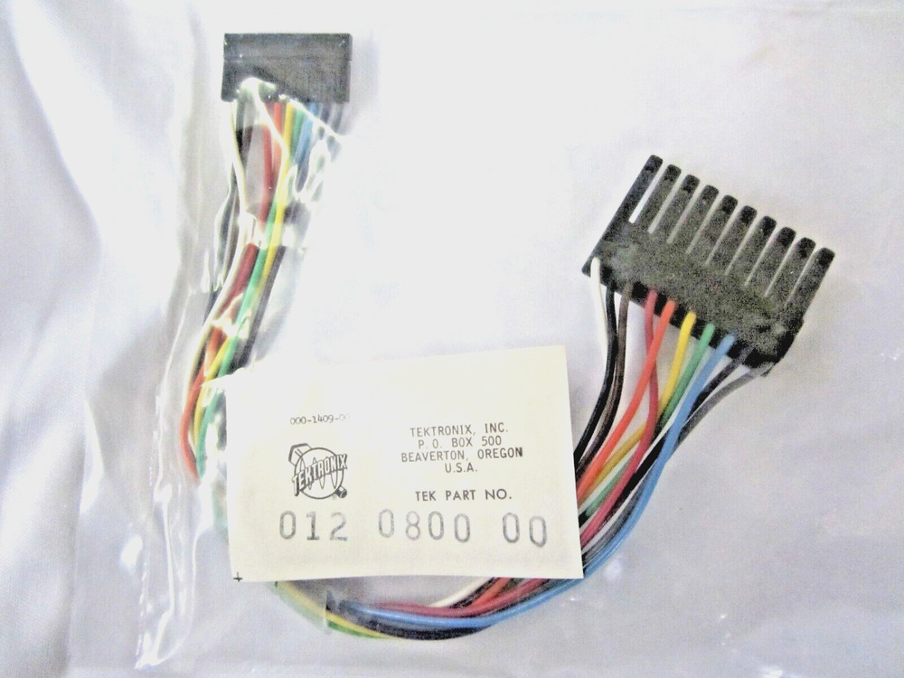 Tektronix  012-0800-00   10 lead input connector for logic analyzers