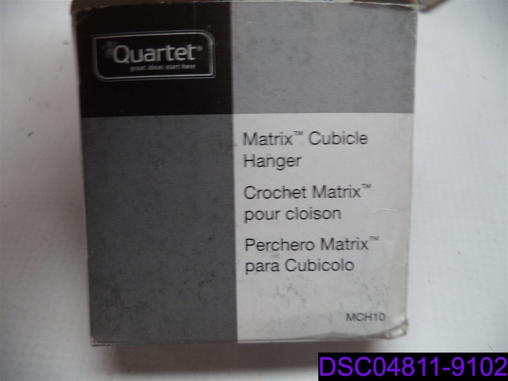 Quartet Matrix Cubicle Hanger P/N MCH10