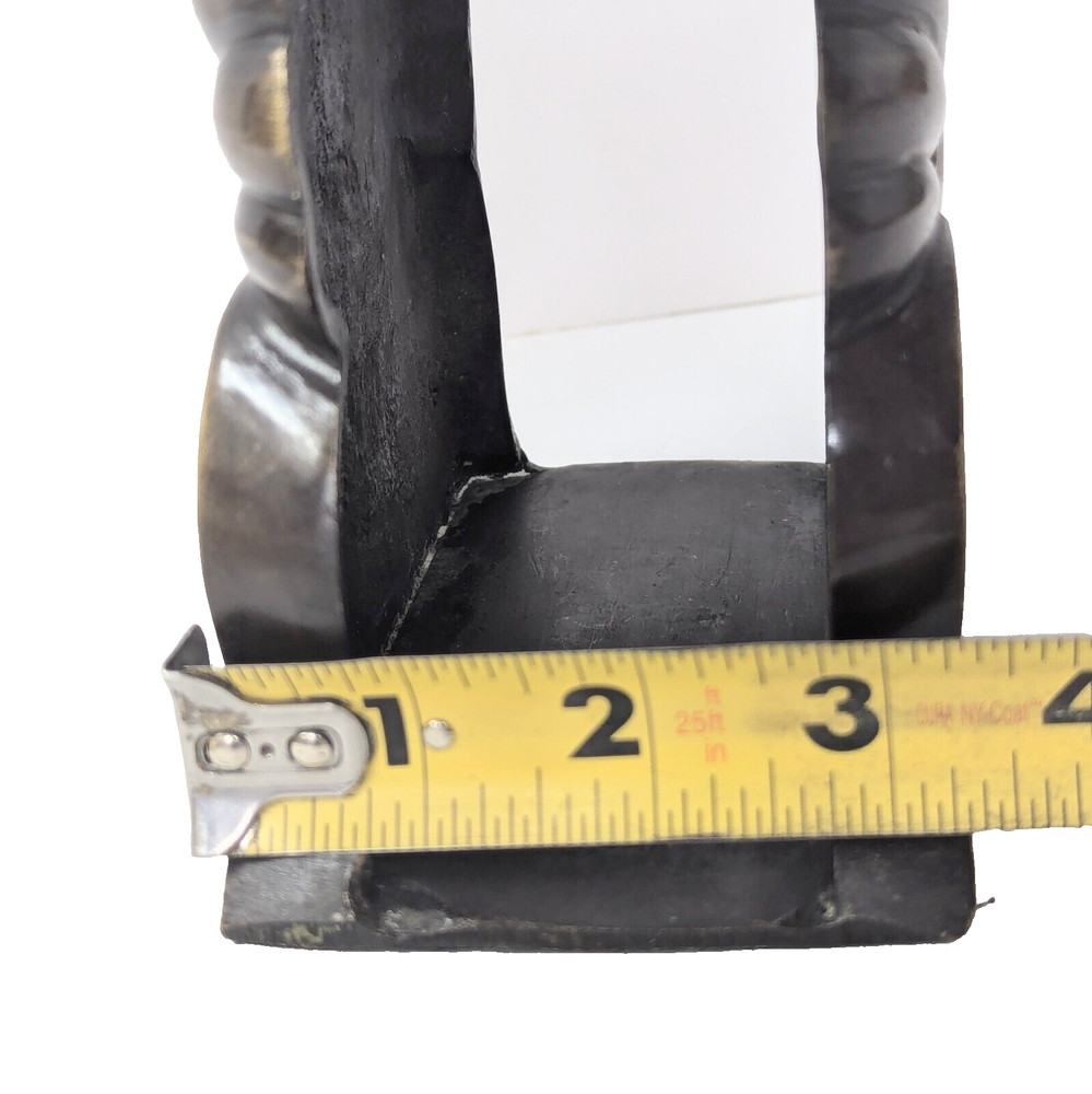 Solid Brass Letter Holder Entry Table Chateaucore Vintage Palmette Files Desktop