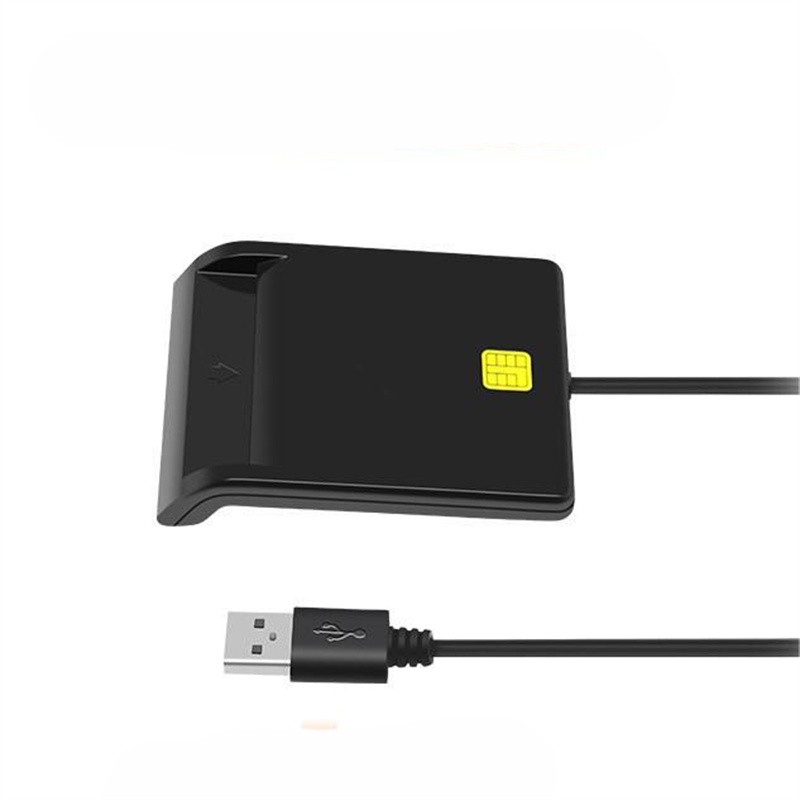 USB Smart Card Reader DNIE ATM CAC IC ID SIM Card Reader for Windows Linux