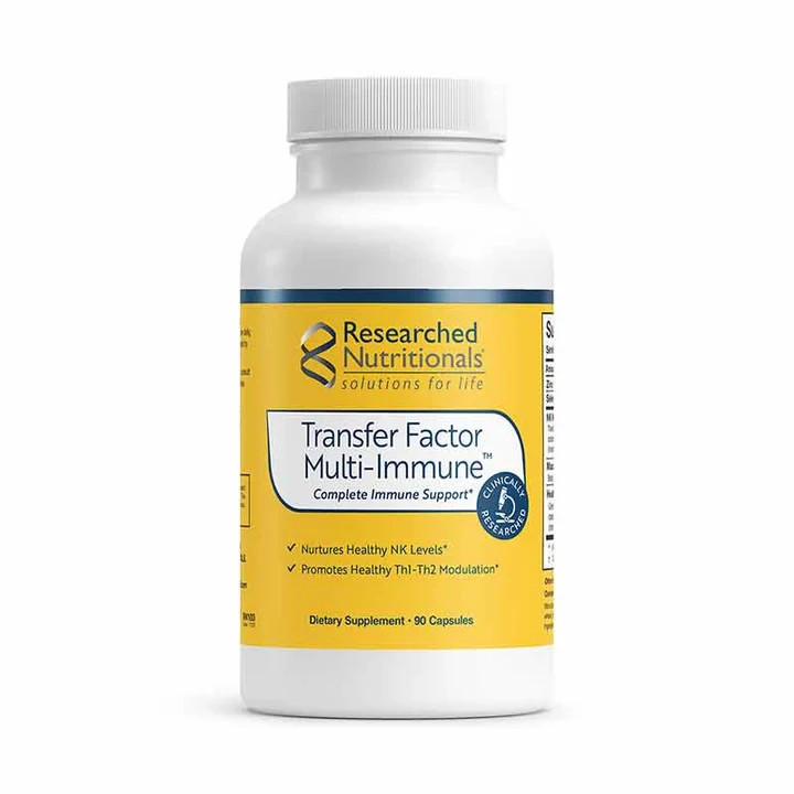 Transfer Factor Multi-Immune by Researched Nutritionals 90 caps