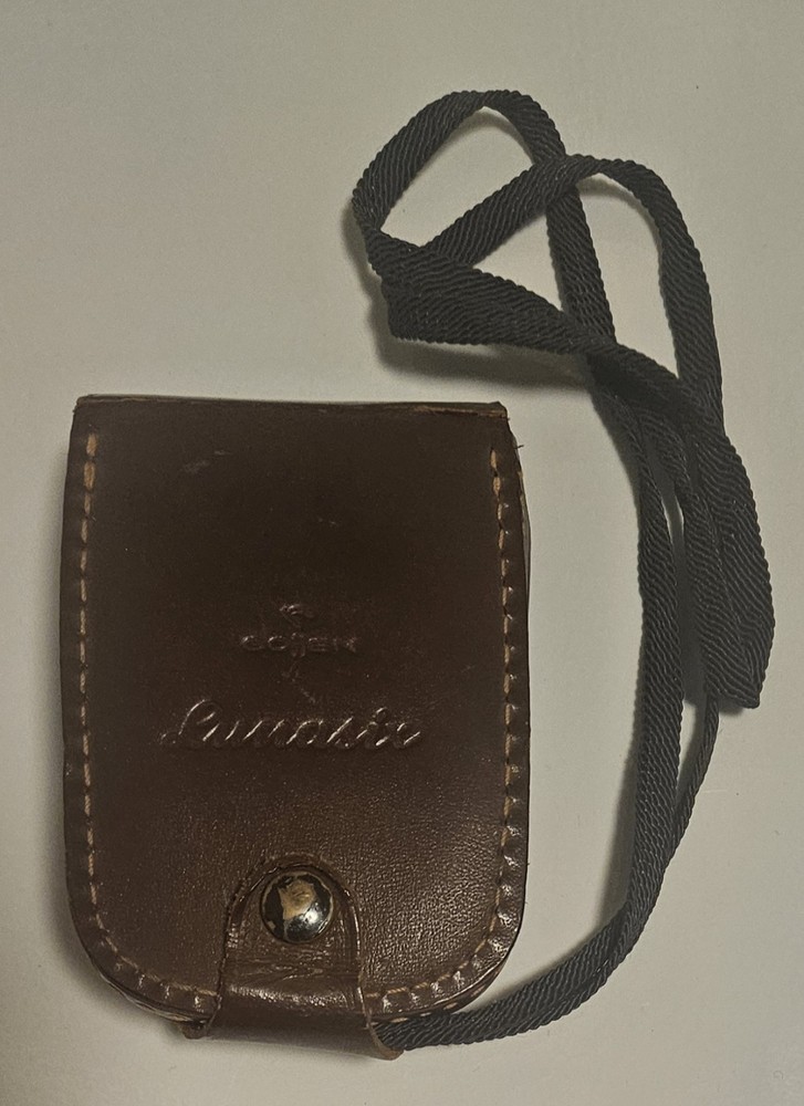 Gossen Lunasix Light Exposure Meter With Original Leather Case