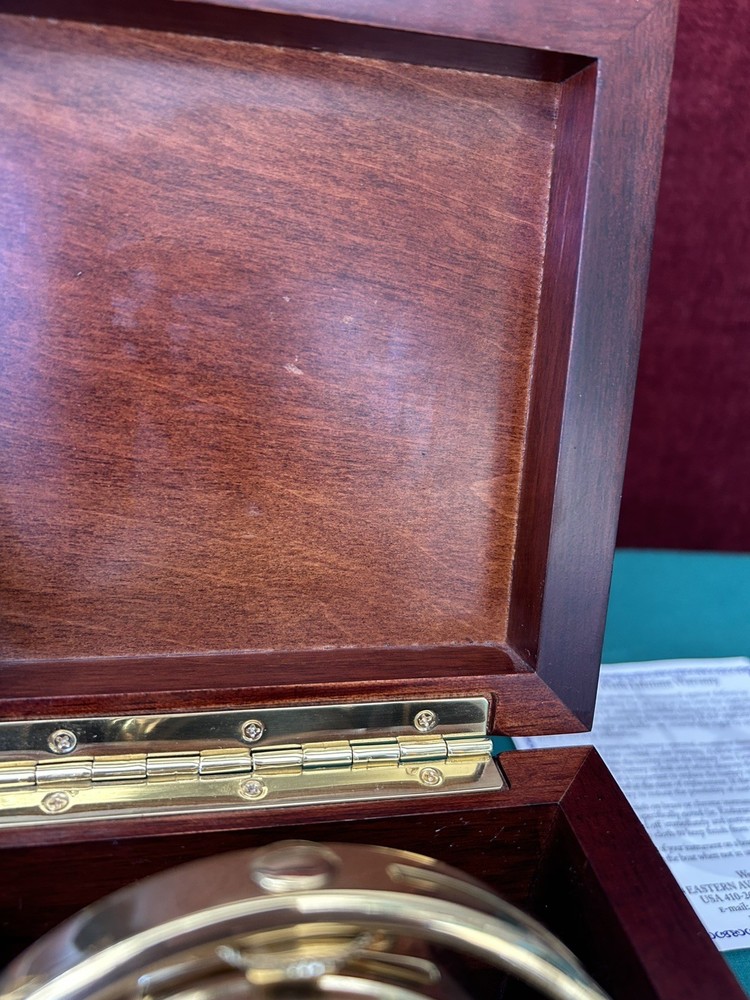 Weems & Plath Gimballed Box Clock Model 701100