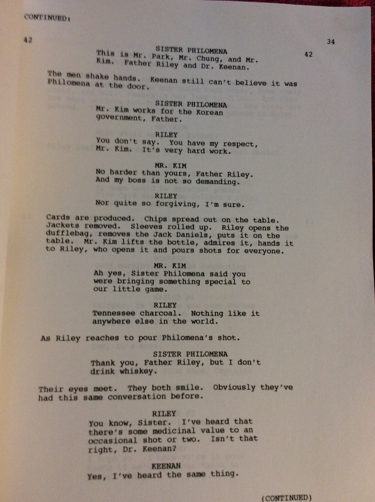 ORIGINAL SCRIPT A THOUSAND MEN AND A BABY RICHARD THOMAS DORIS ROBERTS MCRANEY