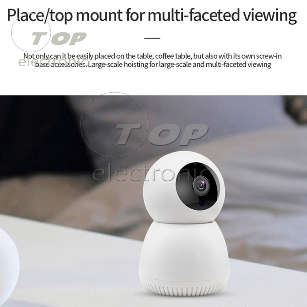 Wireless Wifi IP Camera Detection HD Camera IR Night VIEW PTZ 360° Visible